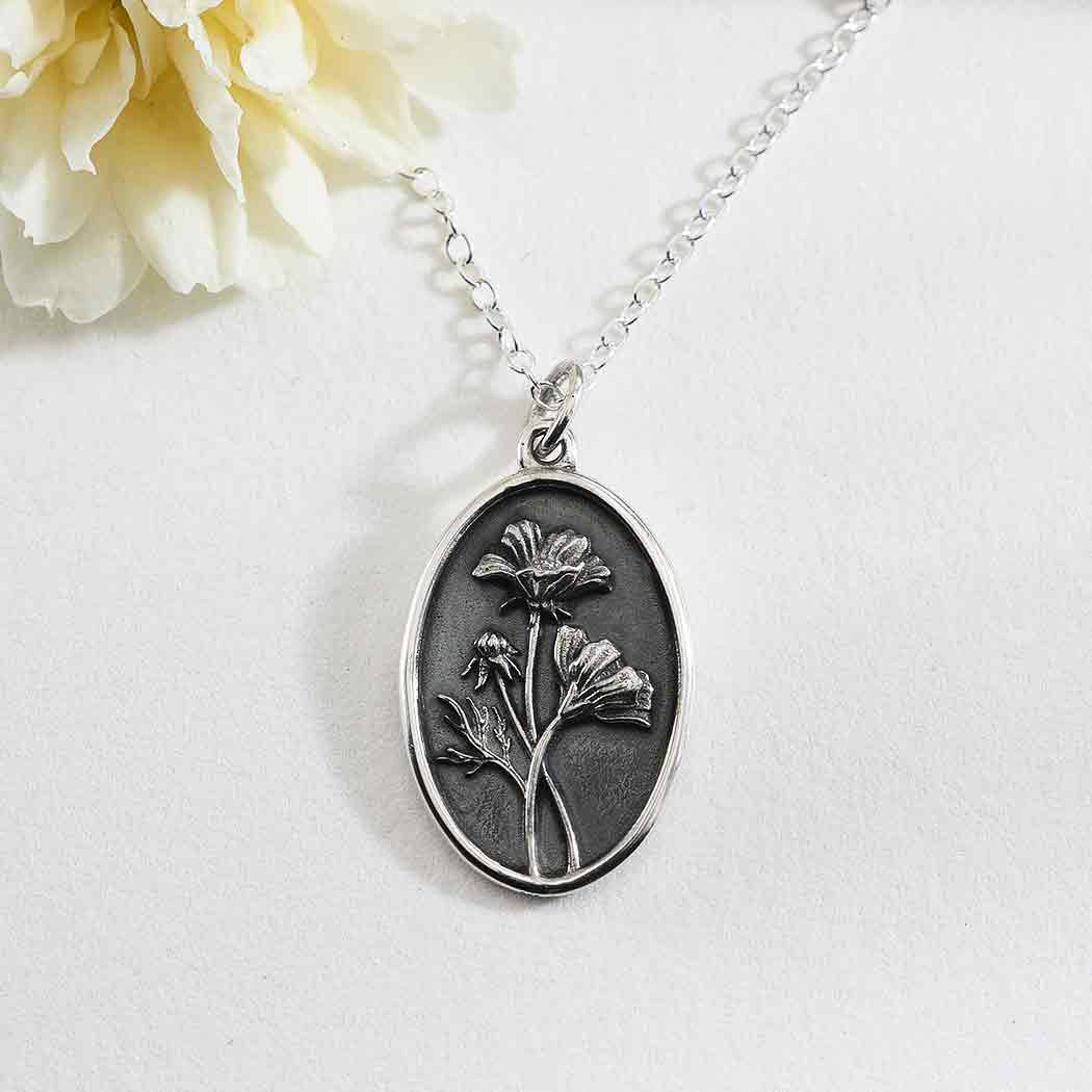 Birthflower Necklaces (Copy) - Out of the Blue
