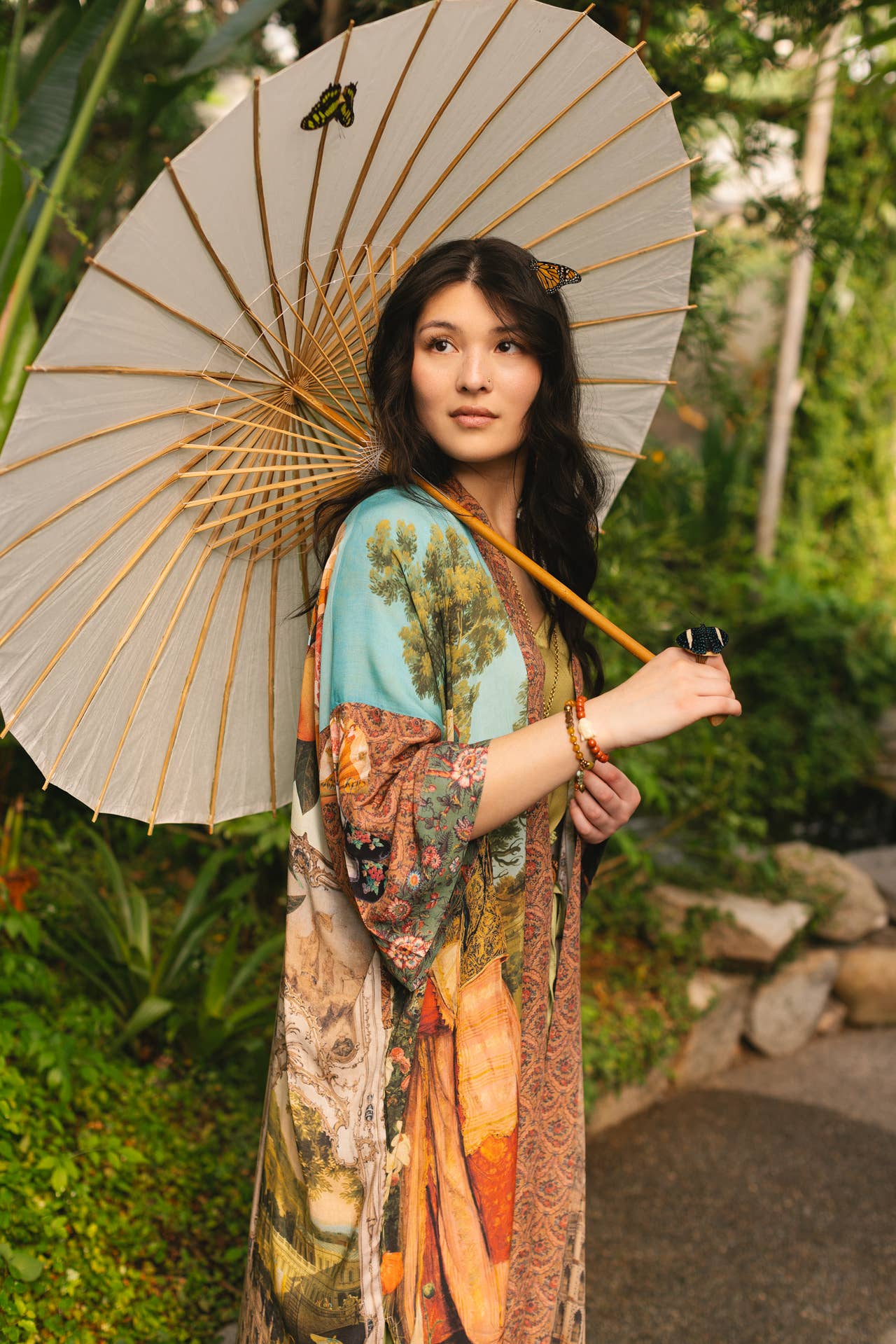 Secret Garden Long Duster - Out of the Blue
