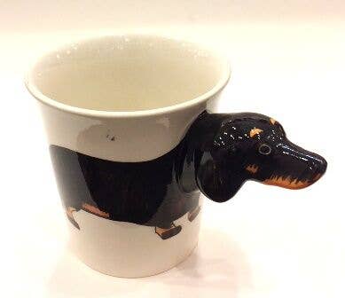 Mug, Dachshund Black - Out of the Blue