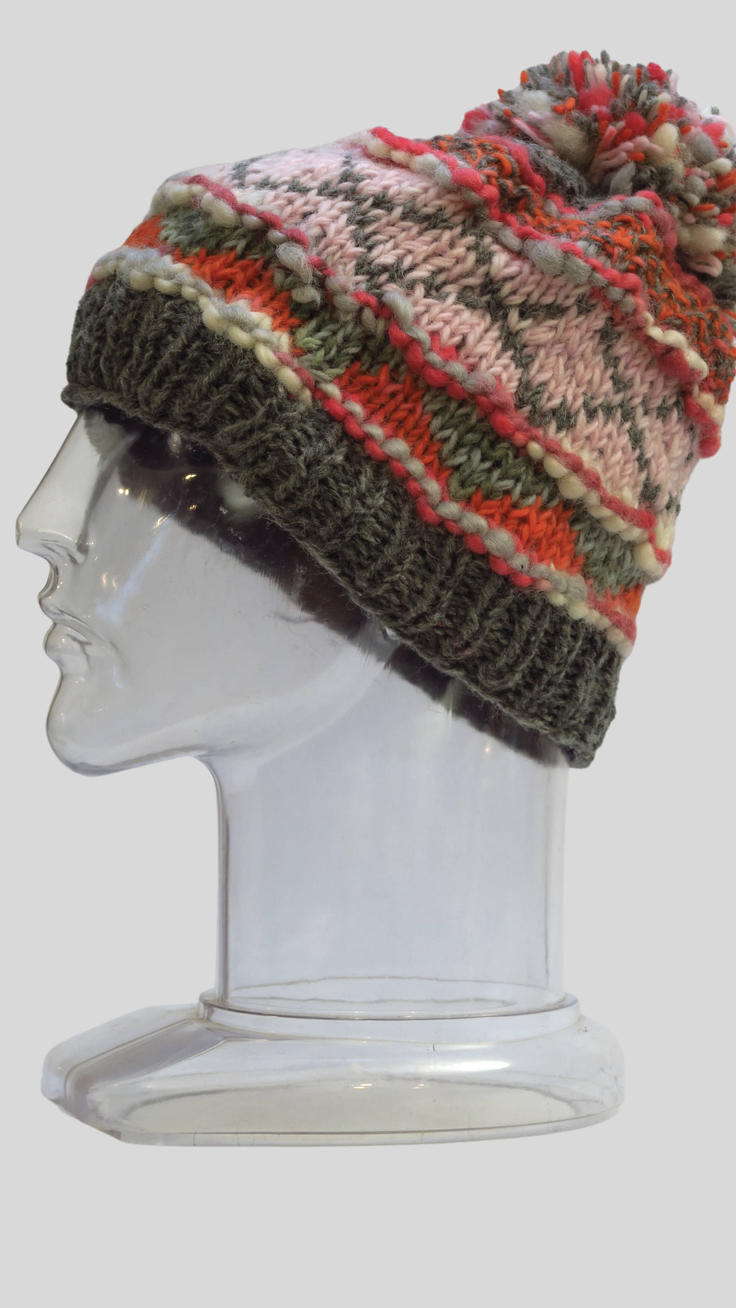 Fair Isle Hat - Out of the Blue