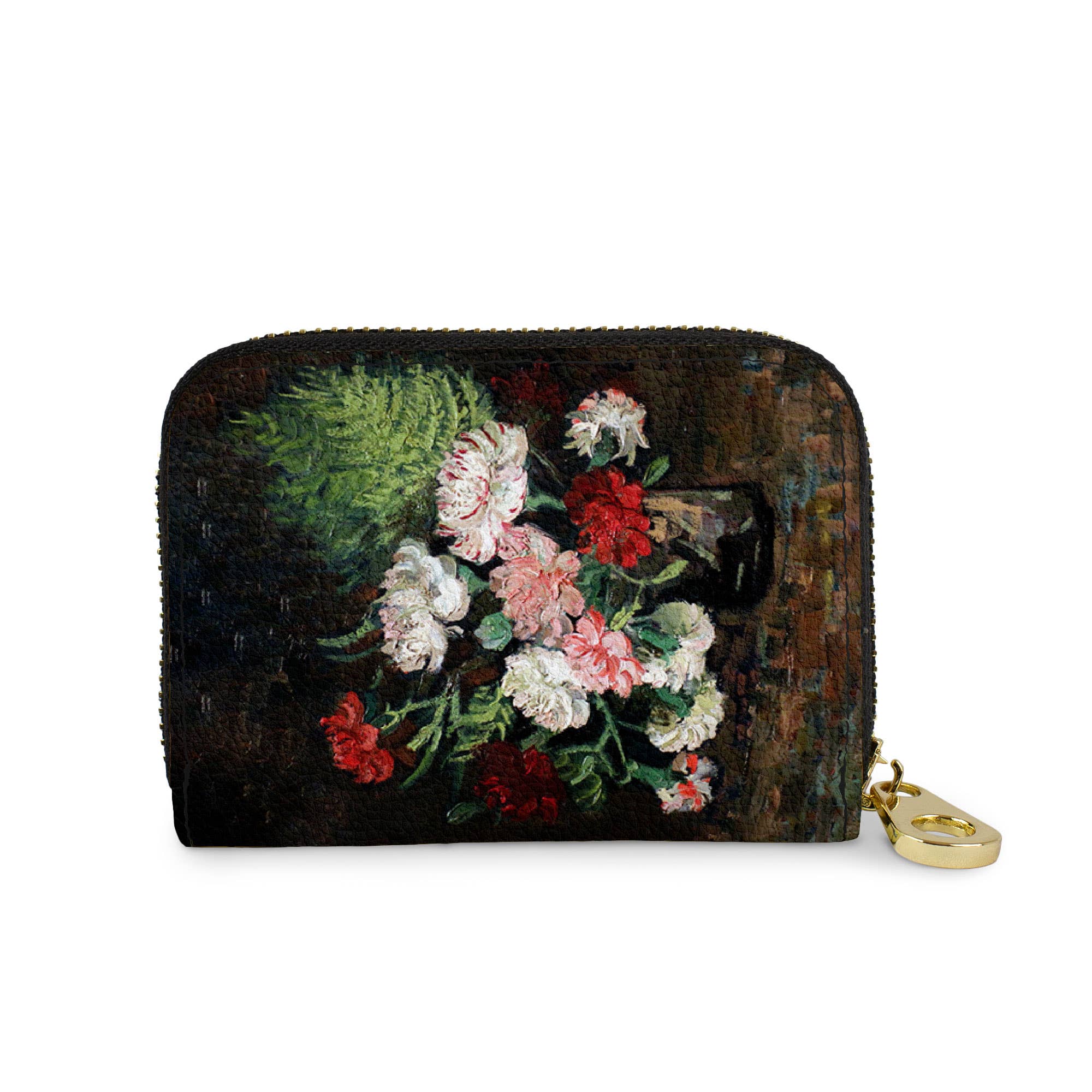 Van Gogh Carnations Zipper Wallet