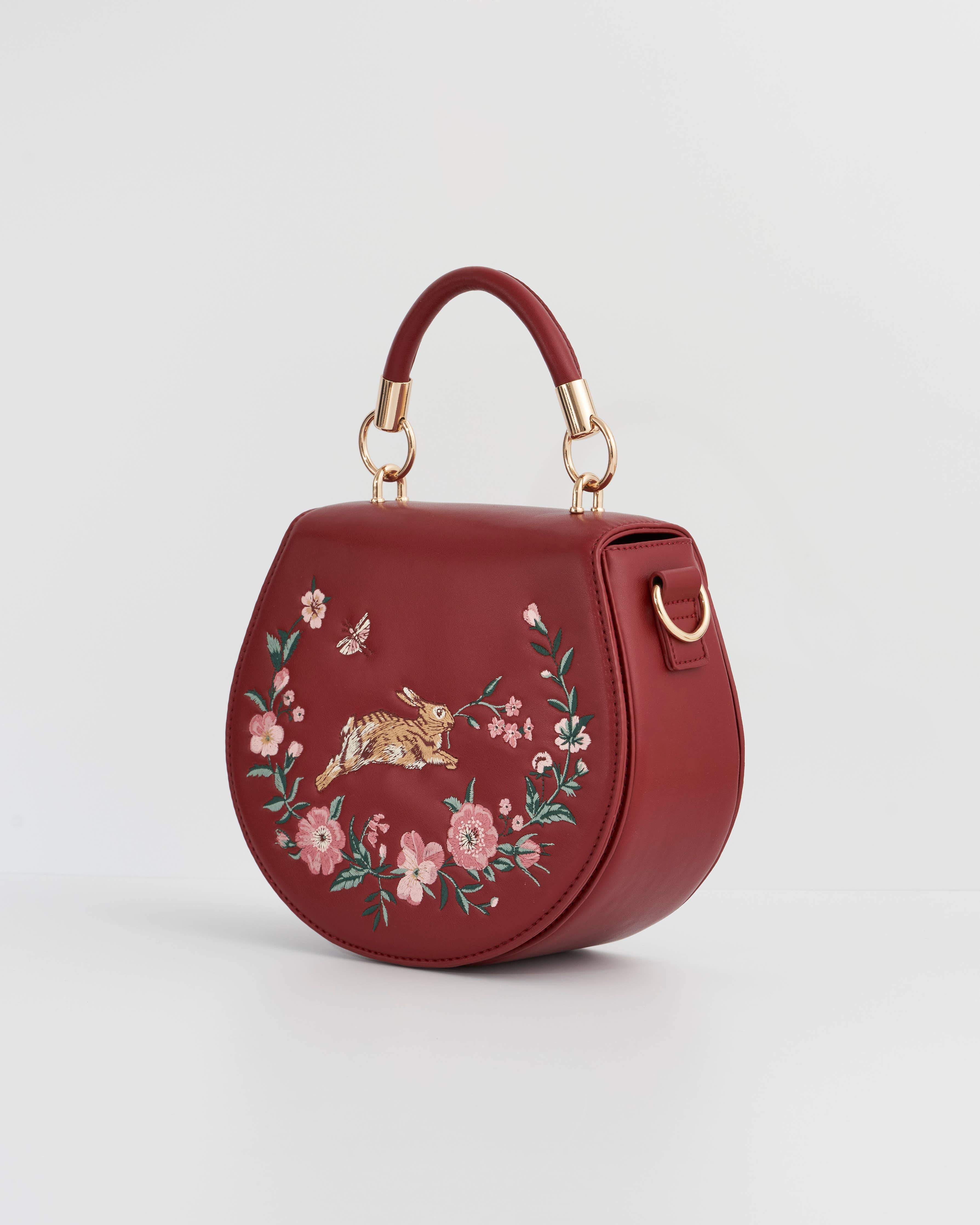 Running Bunny Saddle Purse - Out of the Blue