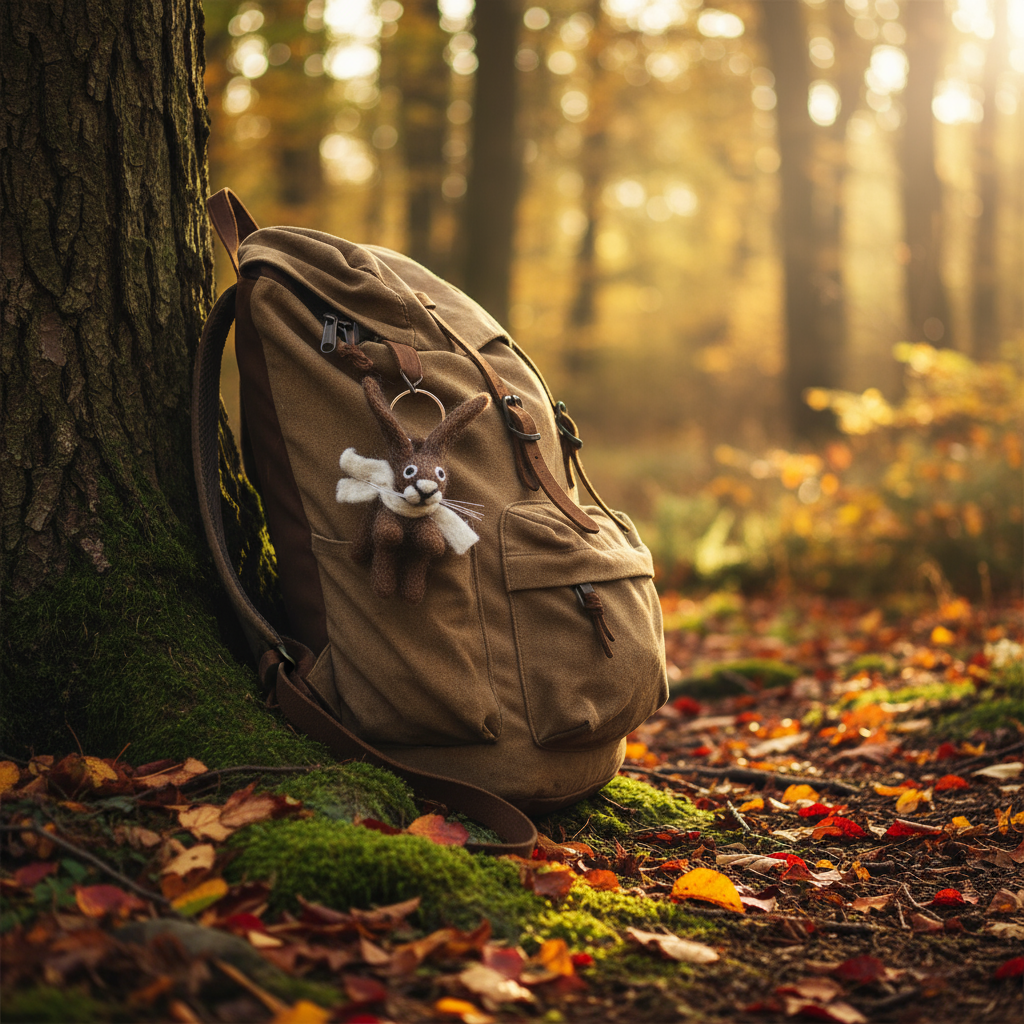 Handmade Felt Keyrings