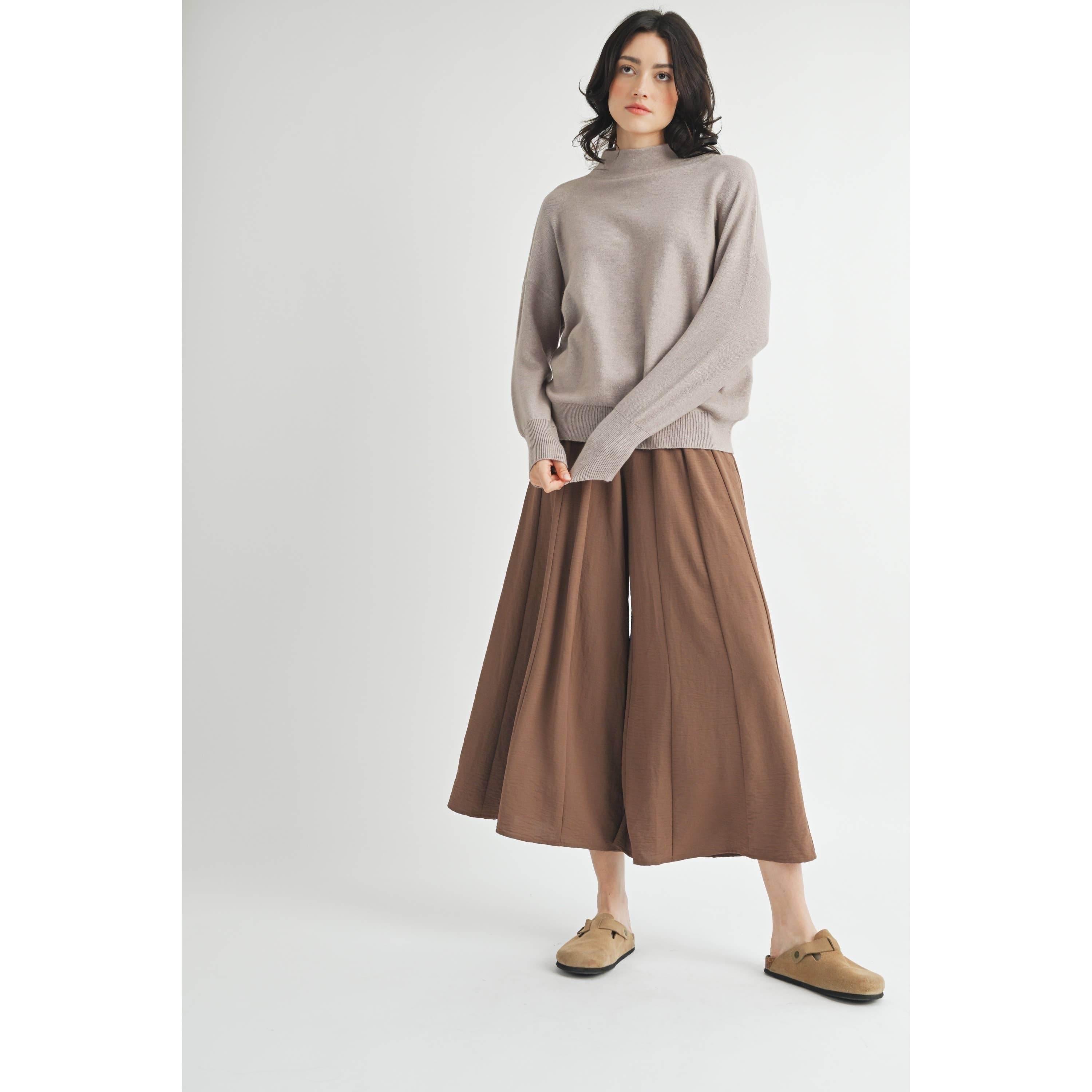 MOCK NECK SWEATER - Out of the Blue