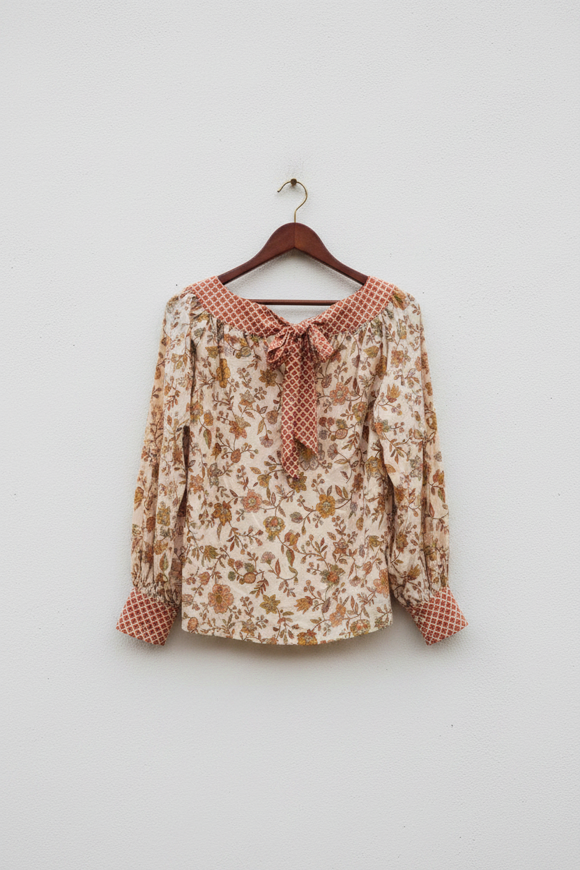 Floral Print Blouse