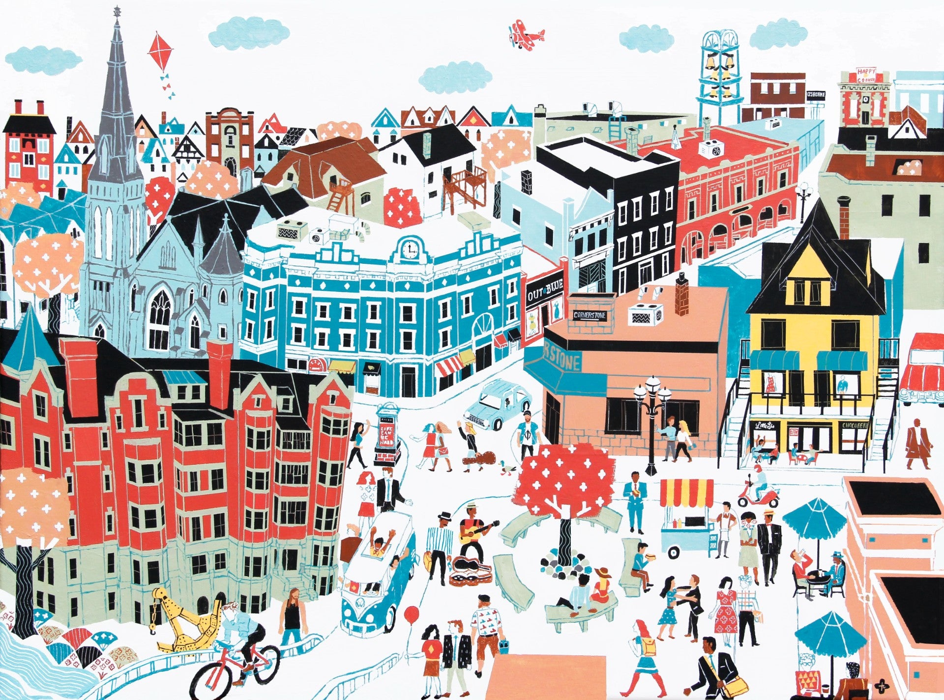 Josiah Koppanyi Winnipeg Prints - Out of the Blue