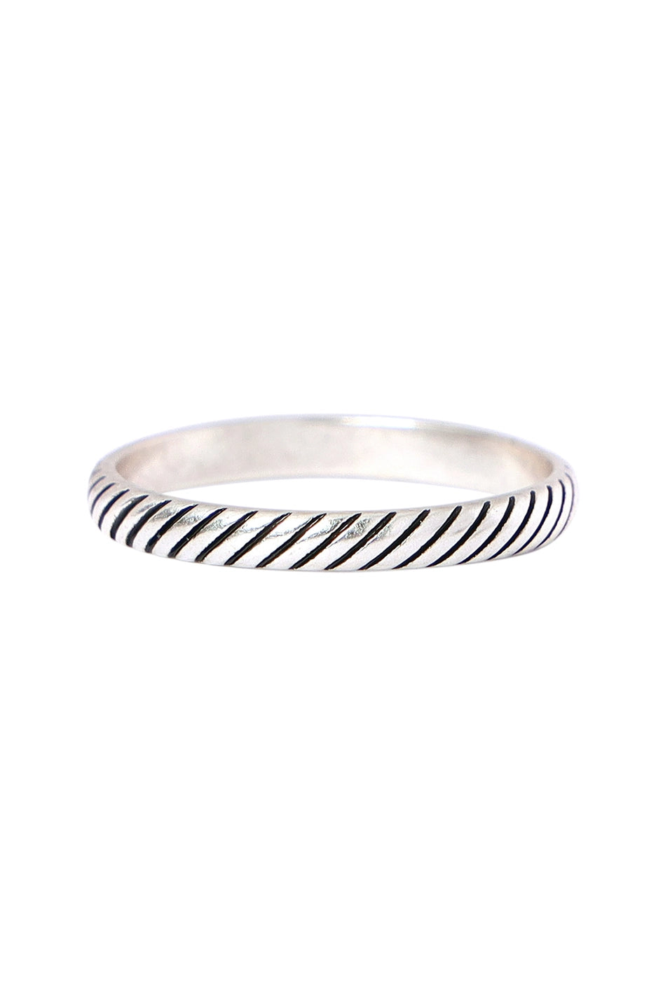 Textured Band Ring - Out of the Blue