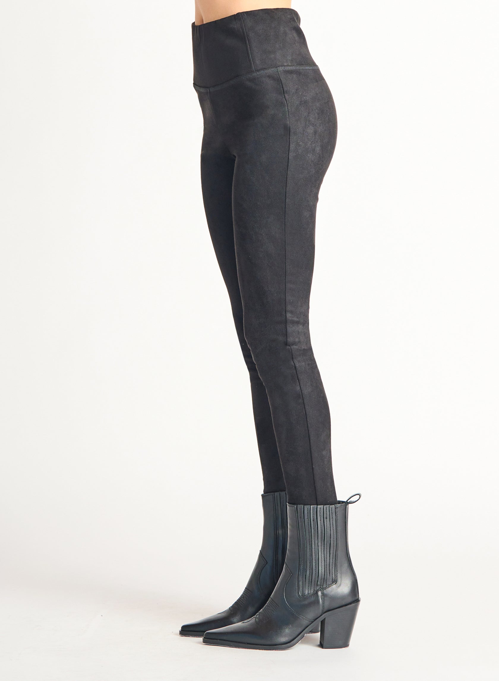 Faux Suede Legging - Out of the Blue