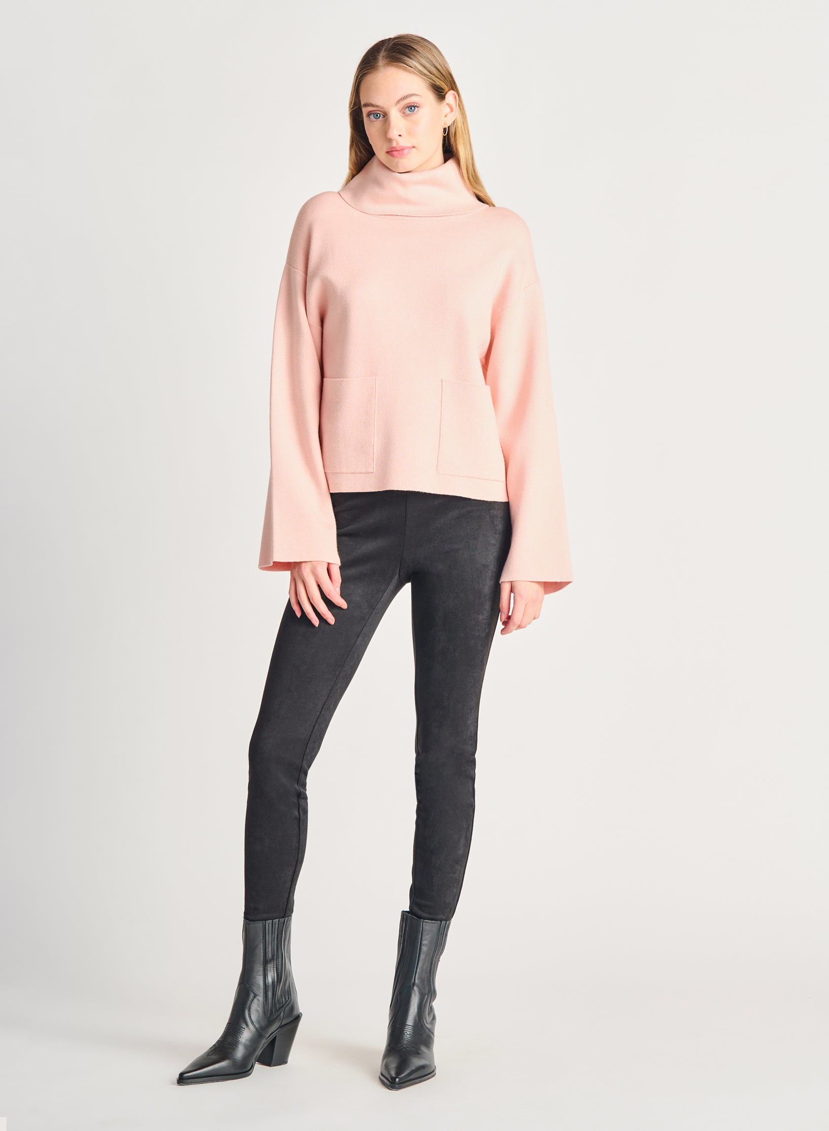 Faux Suede Legging - Out of the Blue