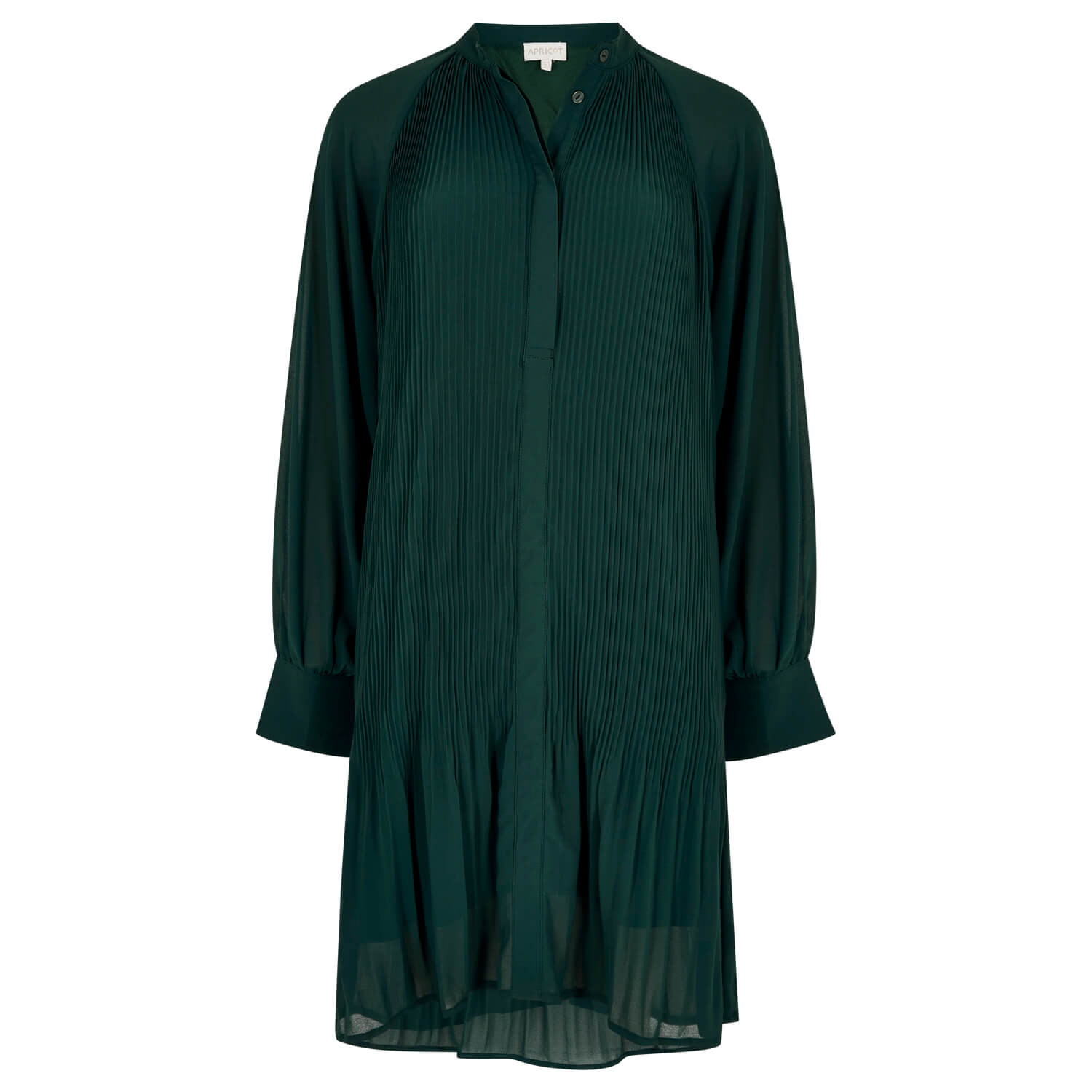 Plisse Chiffon Dress - Out of the Blue