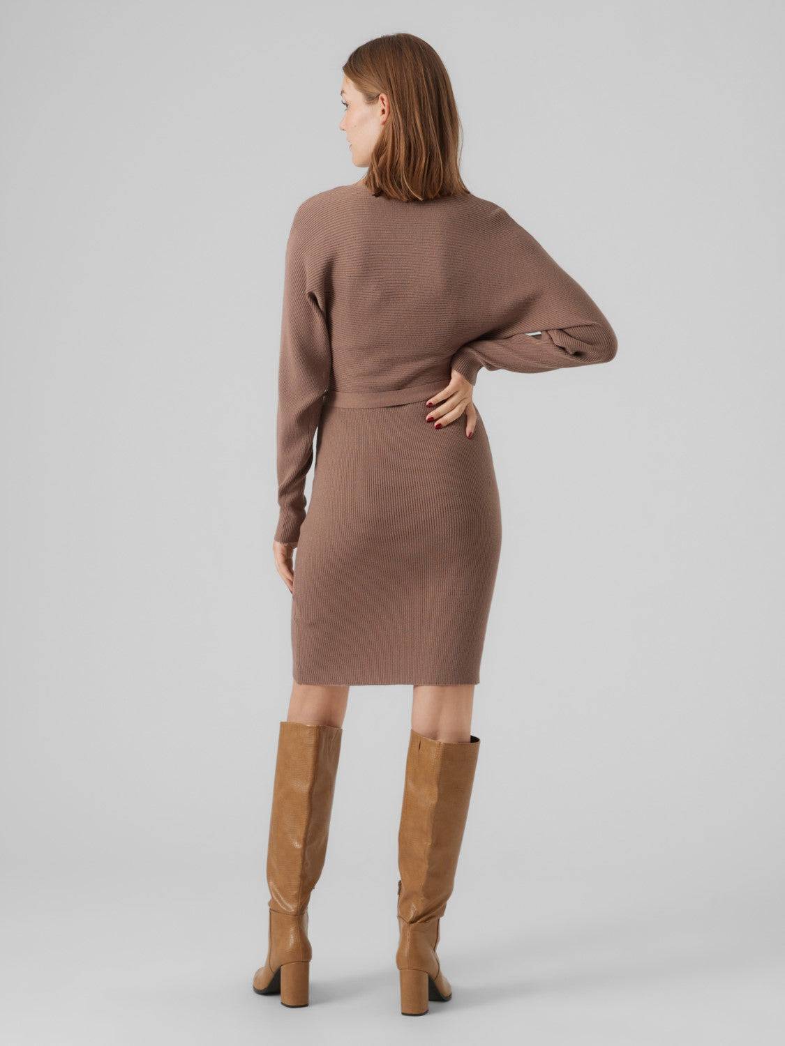 HOLLY KNIT DRESS - Out of the Blue