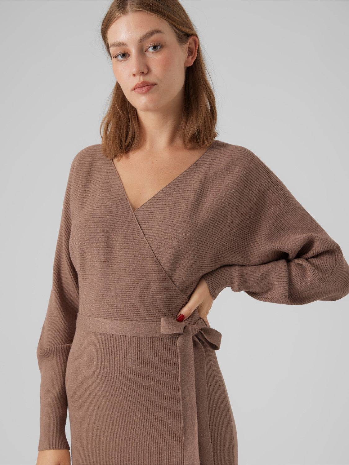 HOLLY KNIT DRESS - Out of the Blue