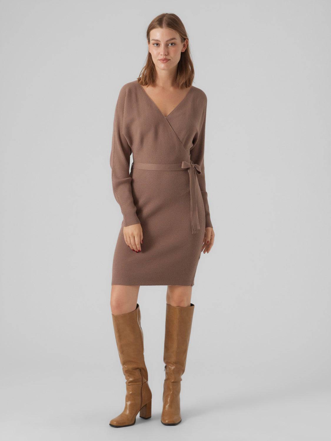 HOLLY KNIT DRESS - Out of the Blue