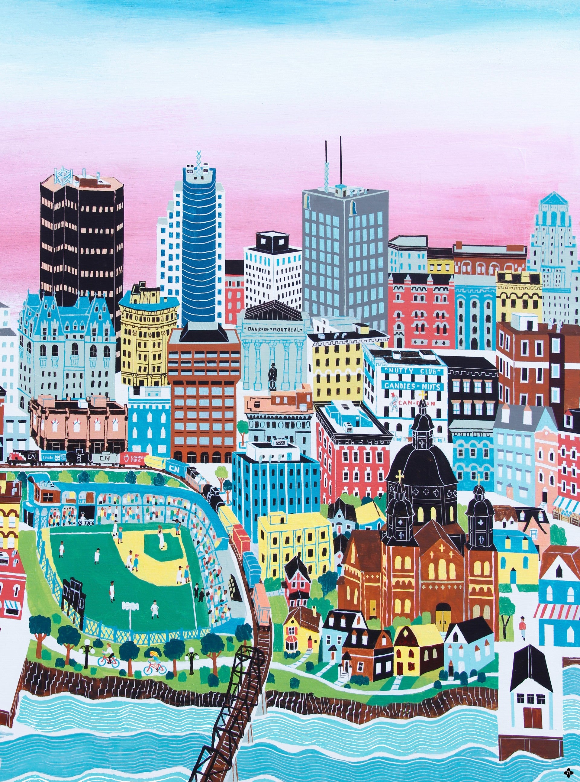 Josiah Koppanyi Winnipeg Prints - Out of the Blue