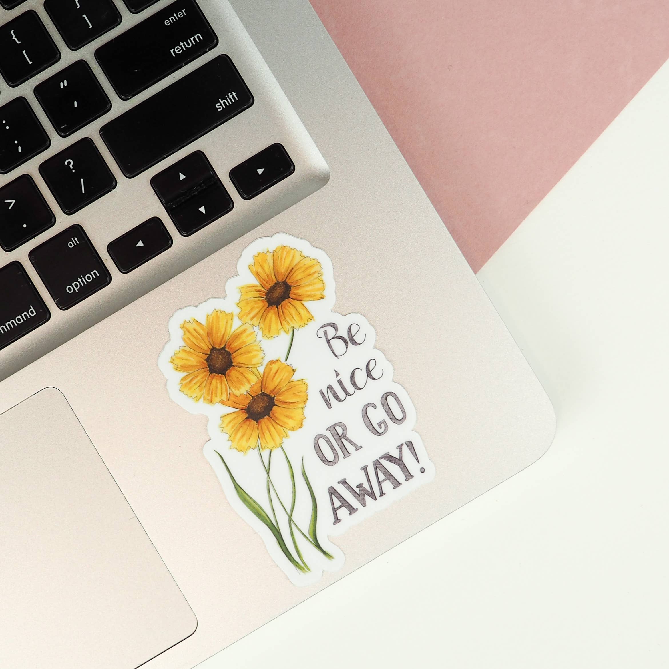 Be Nice Sticker - Out of the Blue