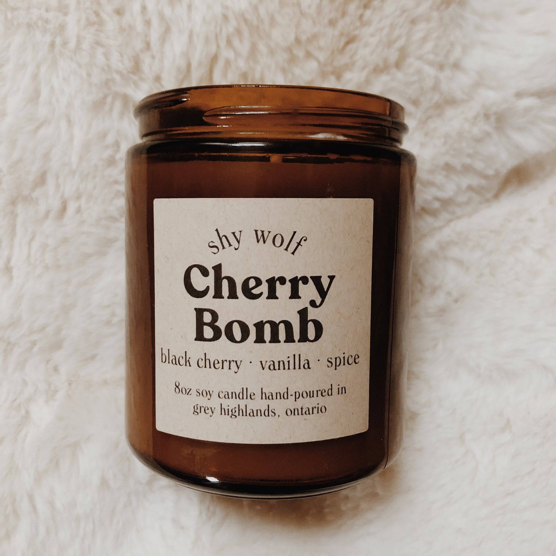 CHERRY BOMB CANDLE - Out of the Blue