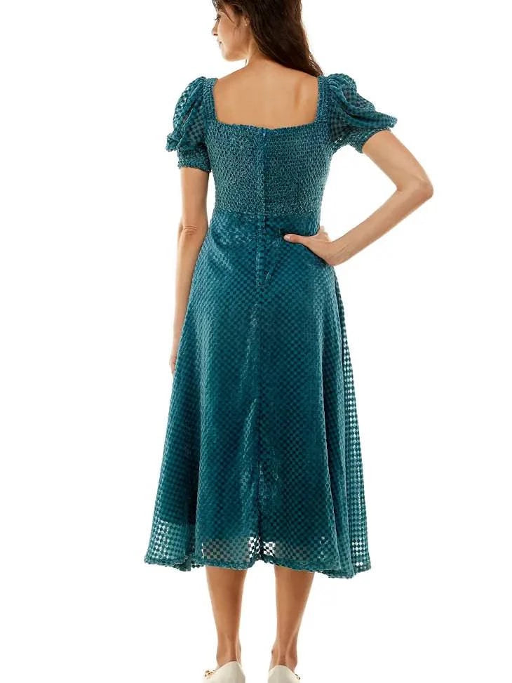 Abbie Dress - Check - Out of the Blue