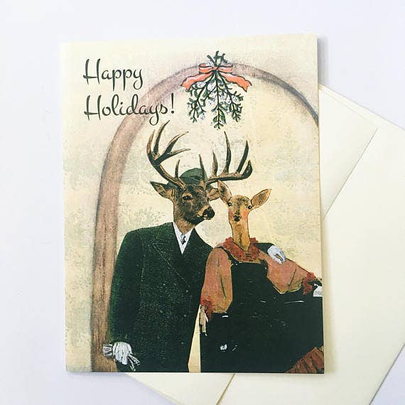 Deer Holiday Cards - Out of the Blue