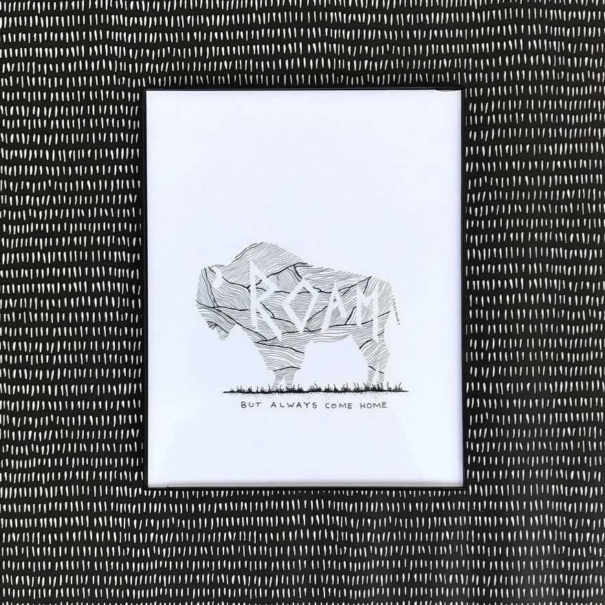 ROAM PRINT 8X10 - Out of the Blue