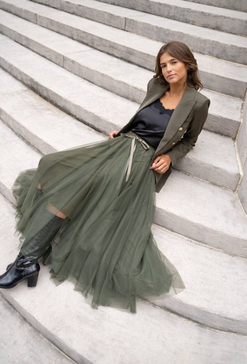 Aria Tulle Skirt - Out of the Blue