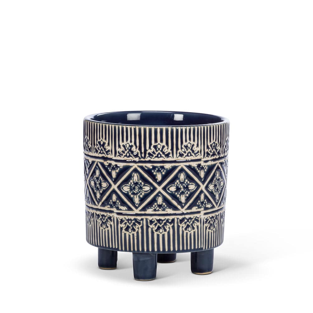 Graphic Planter Pot - Out of the Blue