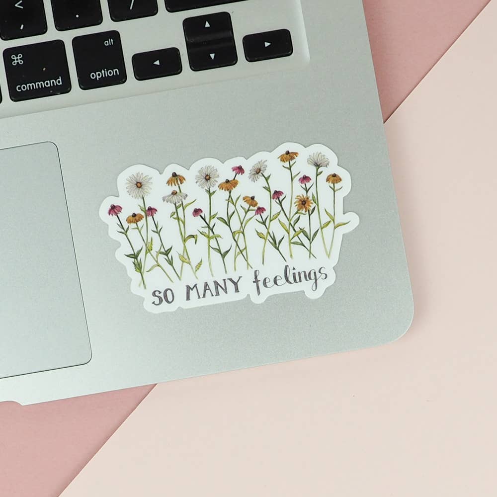 Many Feelings Sticker - Out of the Blue