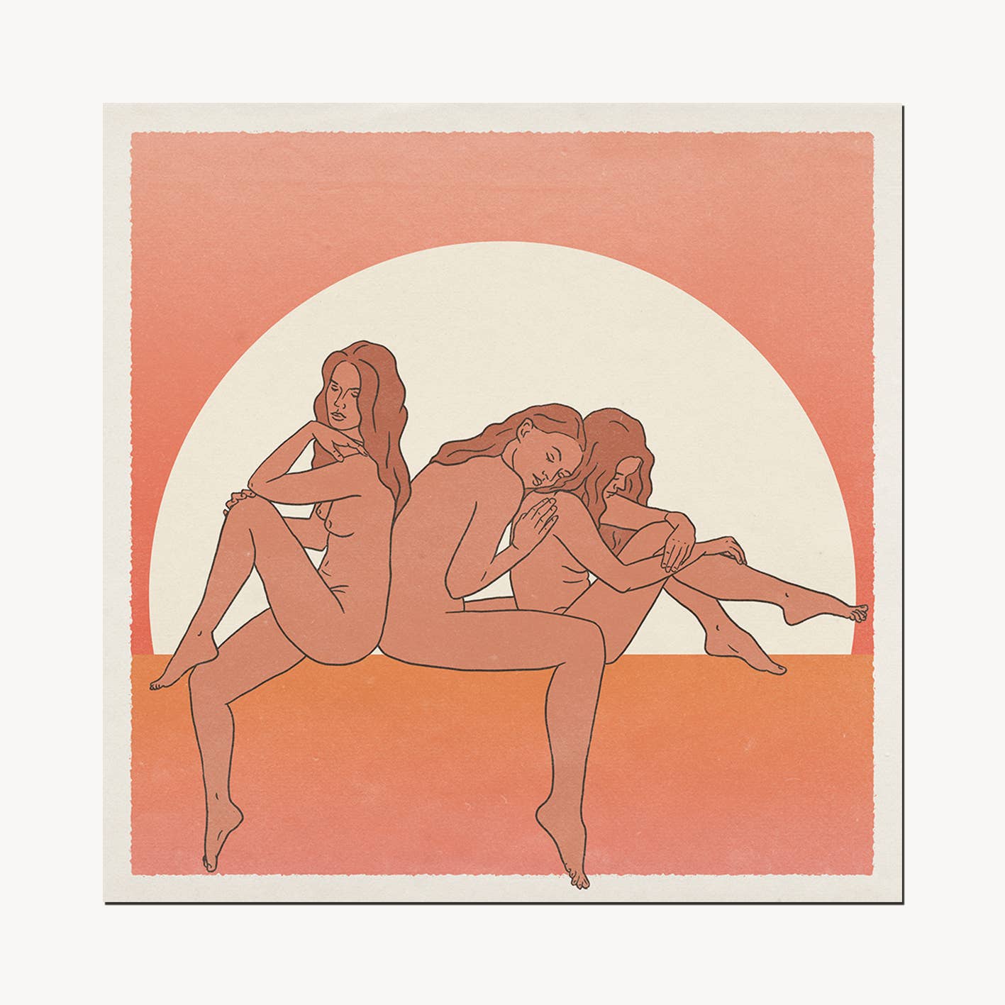 Women Print - Out of the Blue