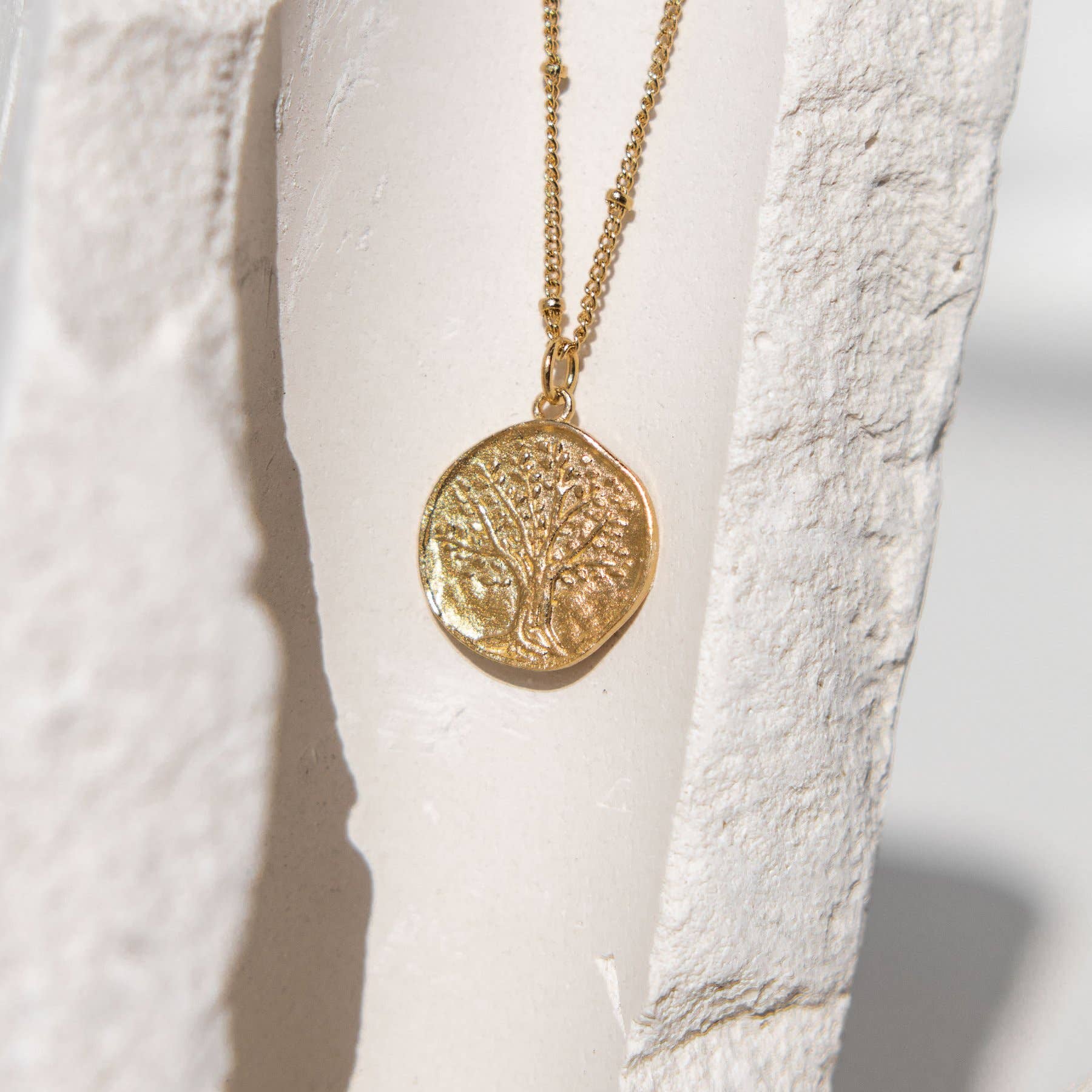Gaya Necklace | Jewelry Gold Gift Waterproof - Out of the Blue