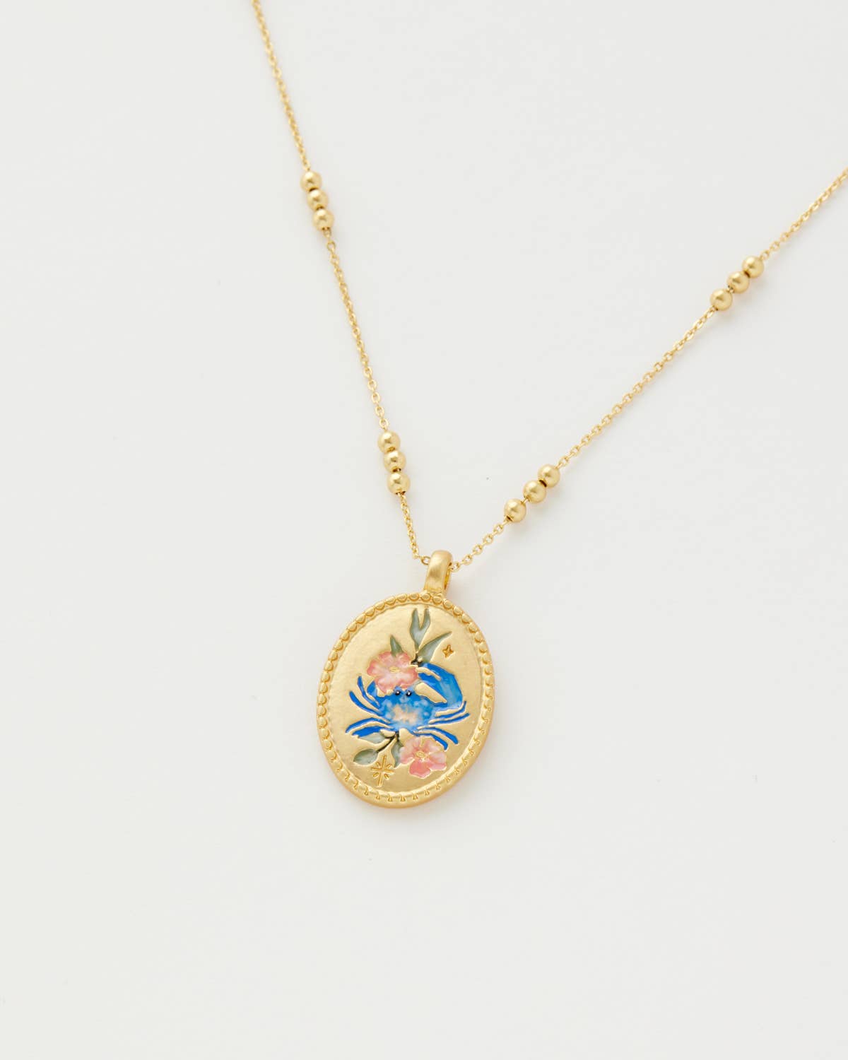 Zodiac Necklace - Cancer - Out of the Blue