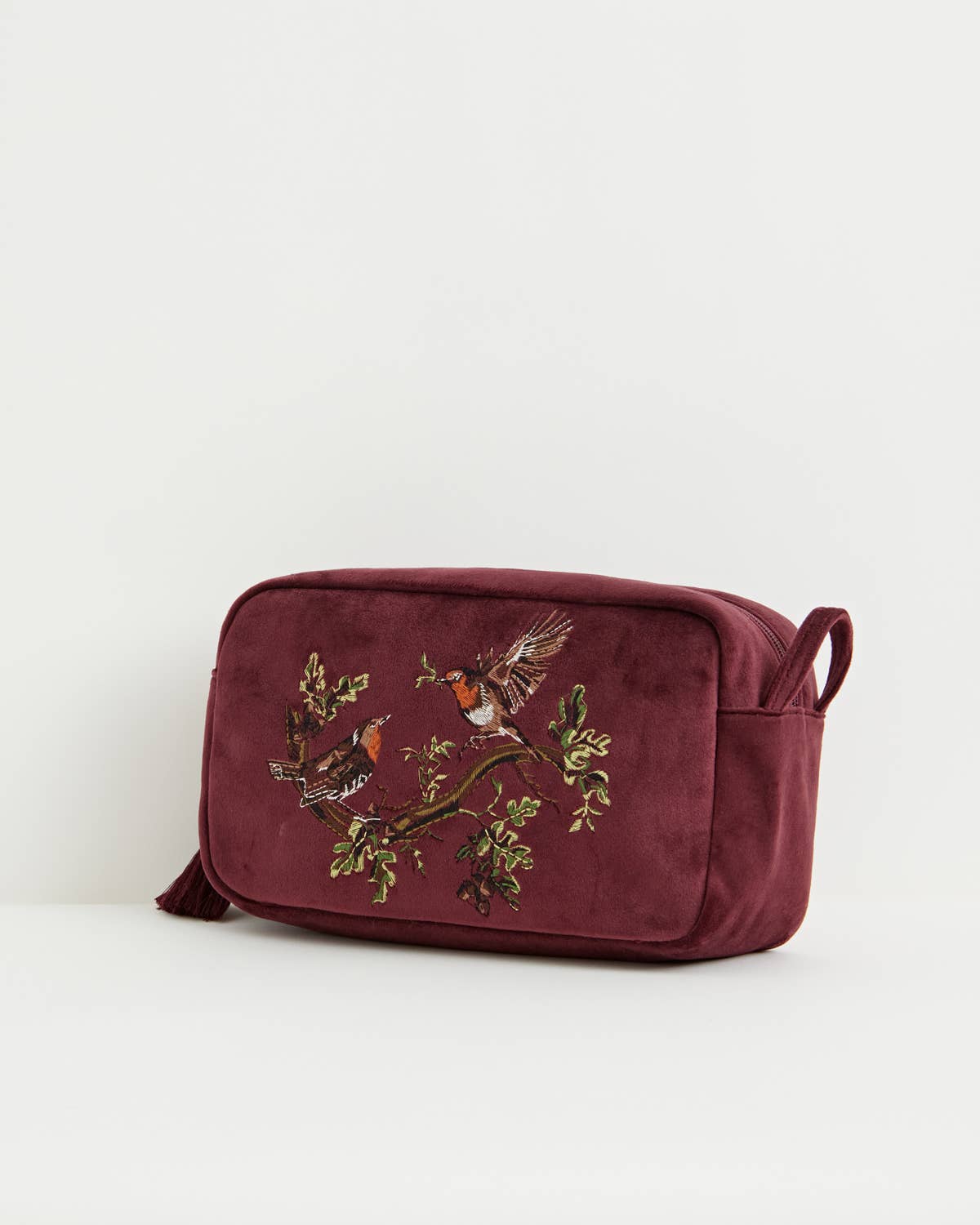 Robin Velvet Pouch - Out of the Blue