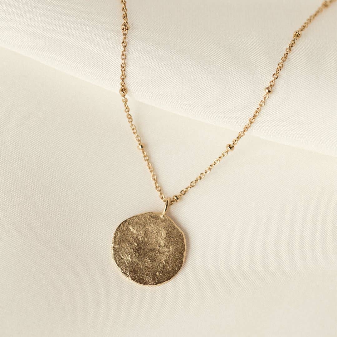 Luna Necklace | Jewelry Gold Gift Waterproof - Out of the Blue