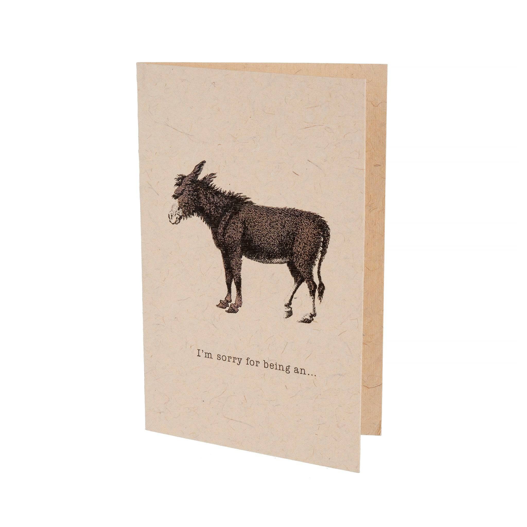 IM SORRY DONKEY CARDS - Out of the Blue