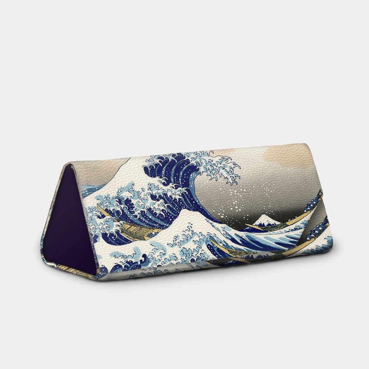 Hokusai Wave - Eyeglass-Sunglass Case - Out of the Blue
