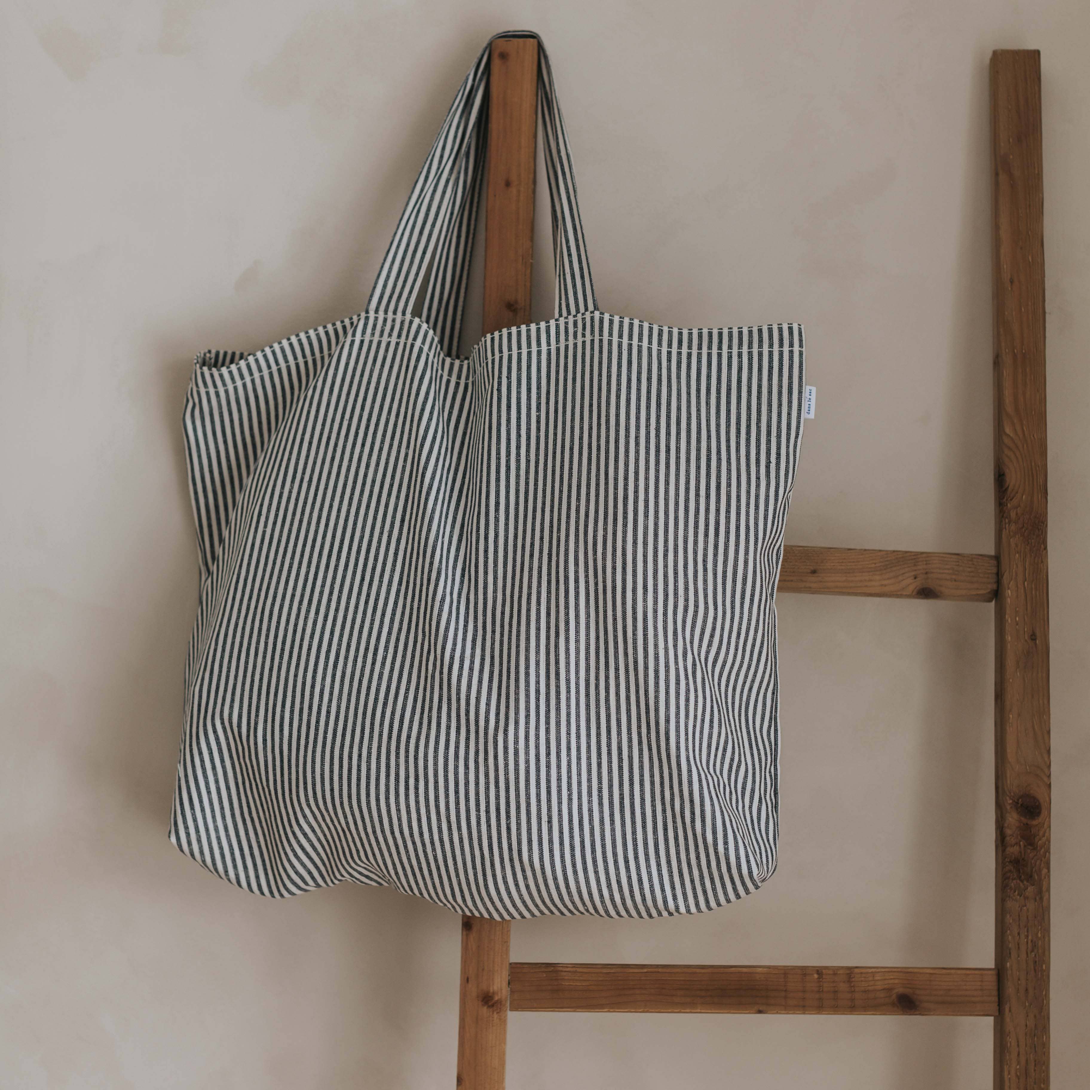 Large bag with stripes - Out of the Blue