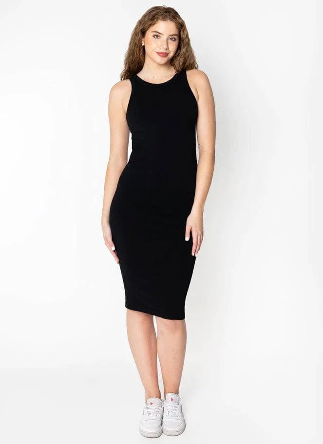 Ribbed Tank Dress - Out of the Blue