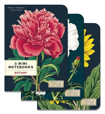 BOTANY NOTEBOOK 3-PACK - Out of the Blue