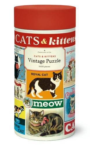 CATS & KITTENS 1000 PIECE PUZZLE - Out of the Blue