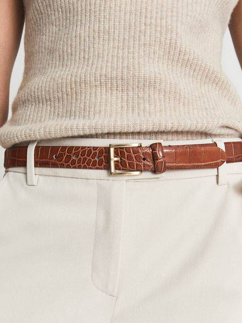 Leather/Suede Belt - Out of the Blue