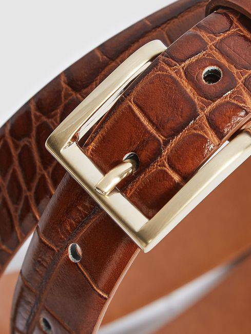 Leather/Suede Belt - Out of the Blue