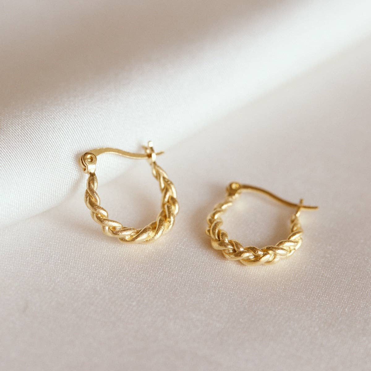 Tortis Earrings | Jewelry Gold Gift Waterproof - Out of the Blue