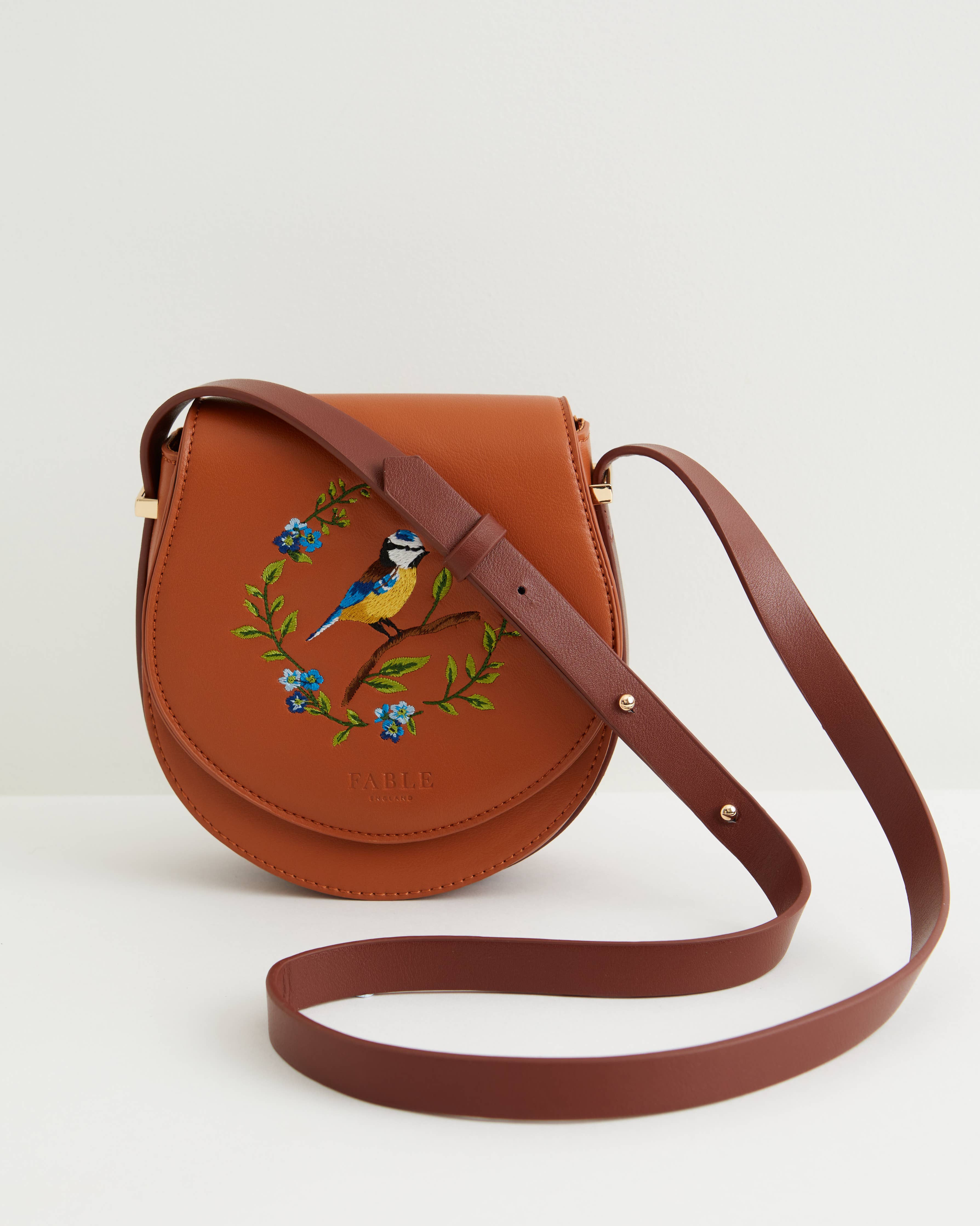 Blue Tit saddle Bag - Out of the Blue