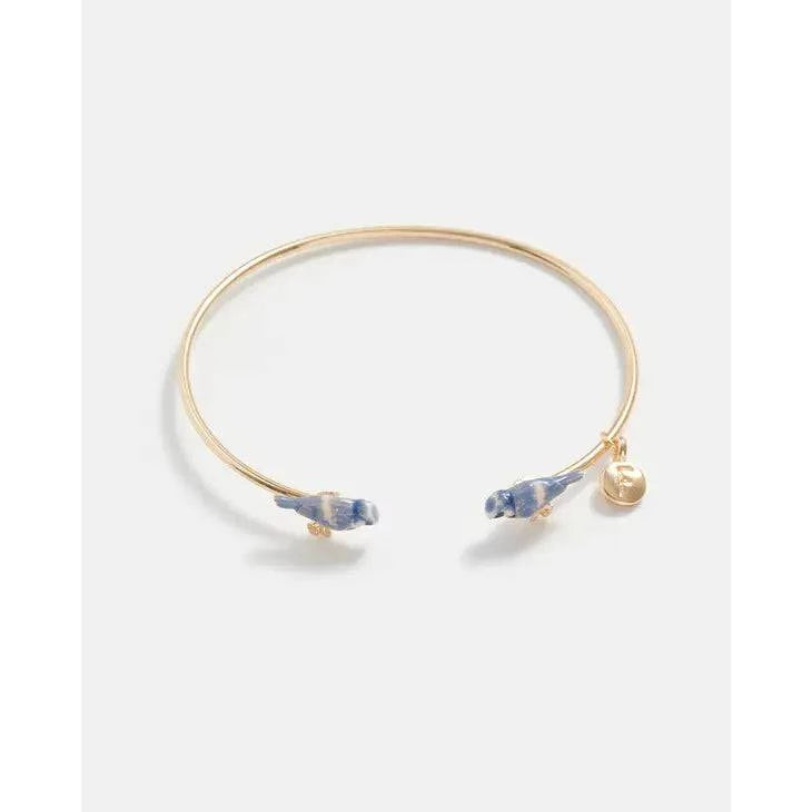 Blue Tit Bangle - Out of the Blue