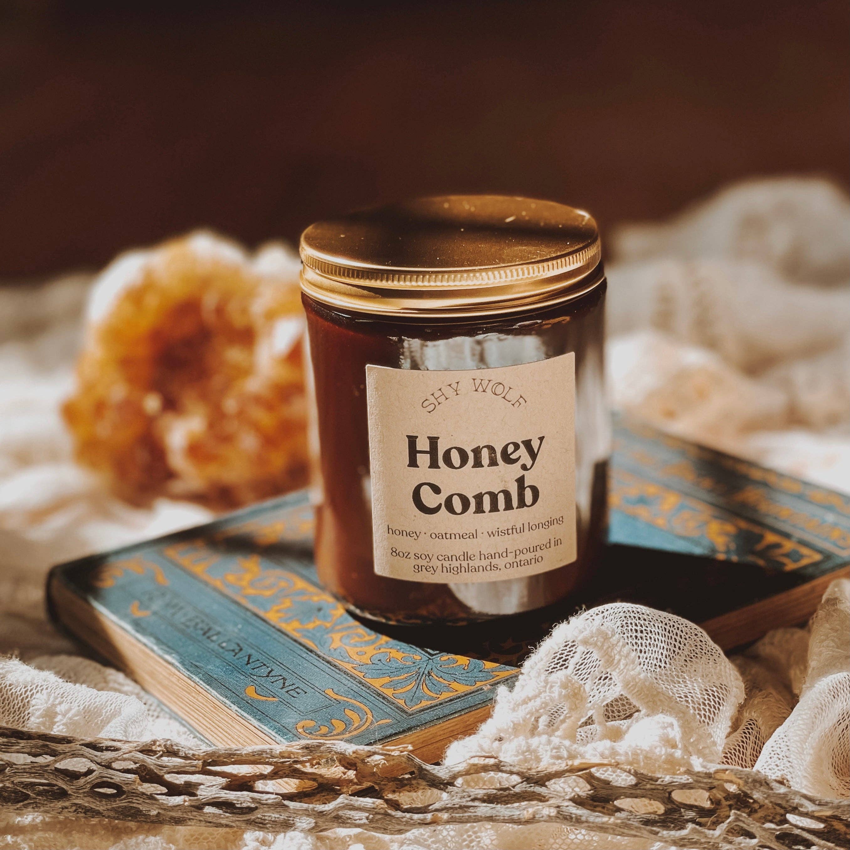 Daisy Jones and the Six Honeycomb Candle - Honey Soy Candle - Out of the Blue