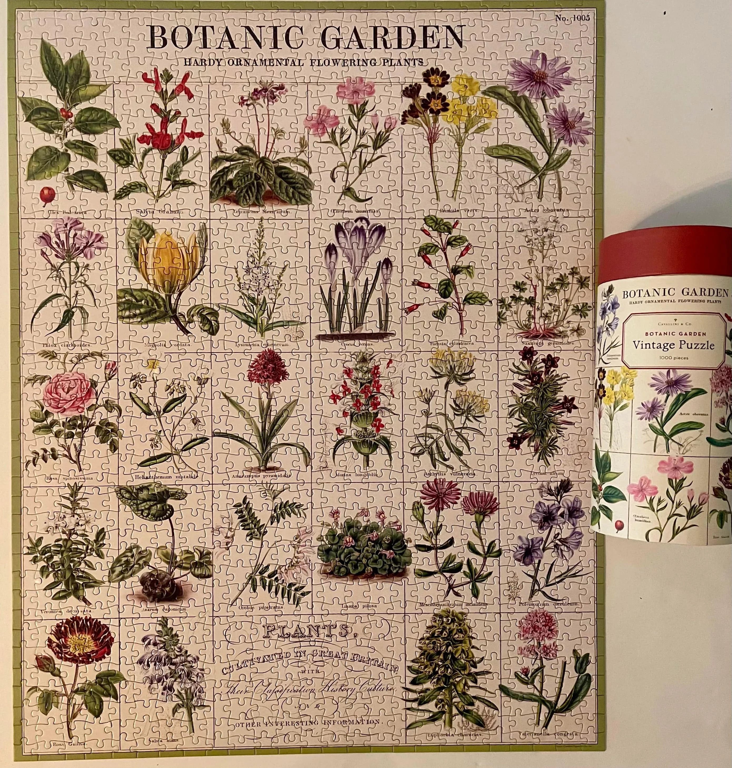 BOTANIC GARDEN 1000 pc puzzle - Out of the Blue