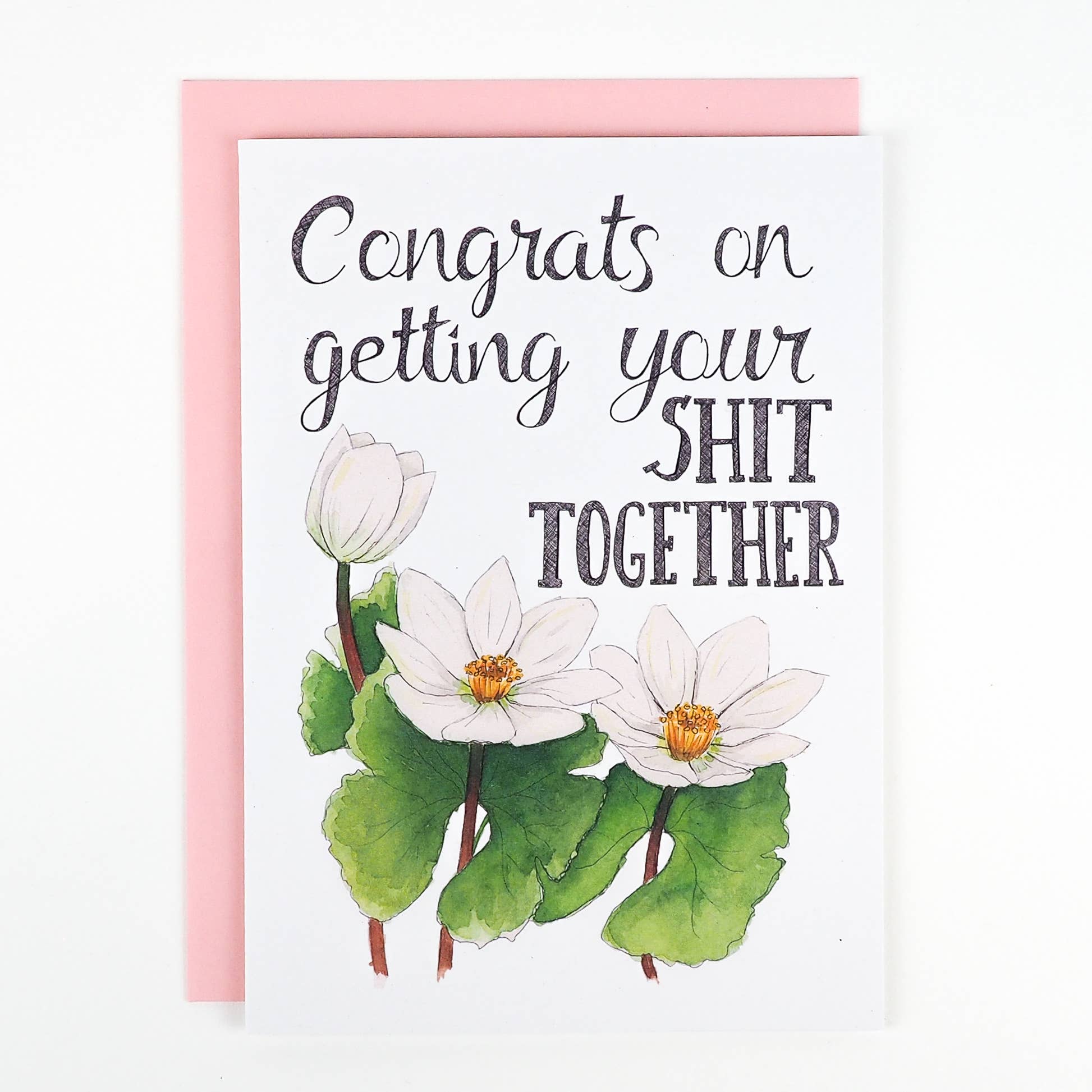 Congrats Card - Out of the Blue