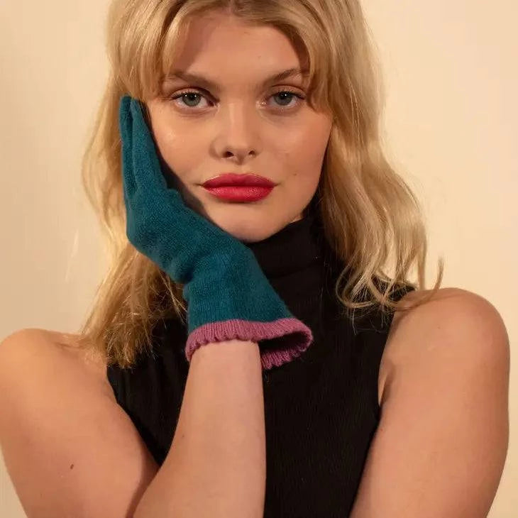 Alpaca Gloves - Out of the Blue