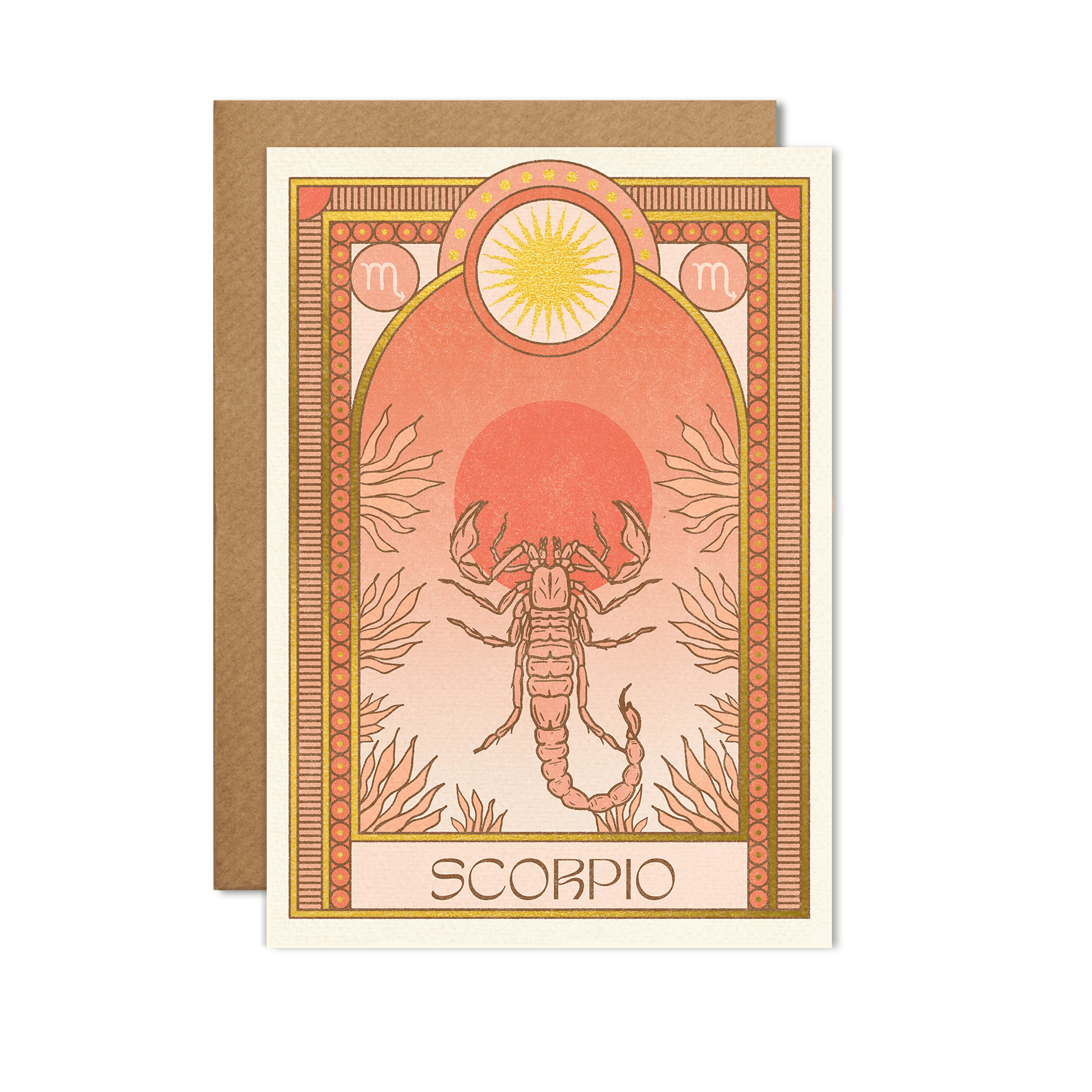 Scorpio Zodiac Card - Out of the Blue