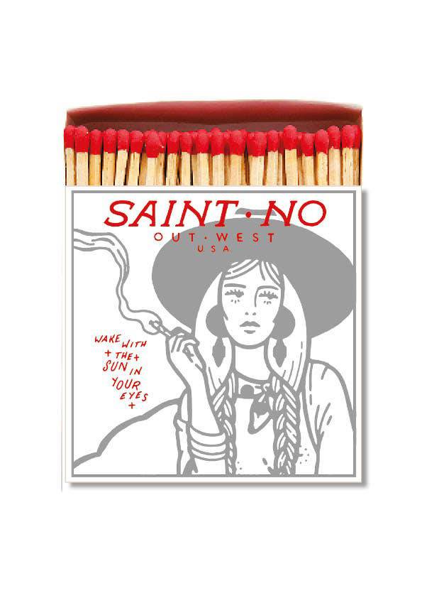 Saint No - Out West MATCH BOX - Out of the Blue