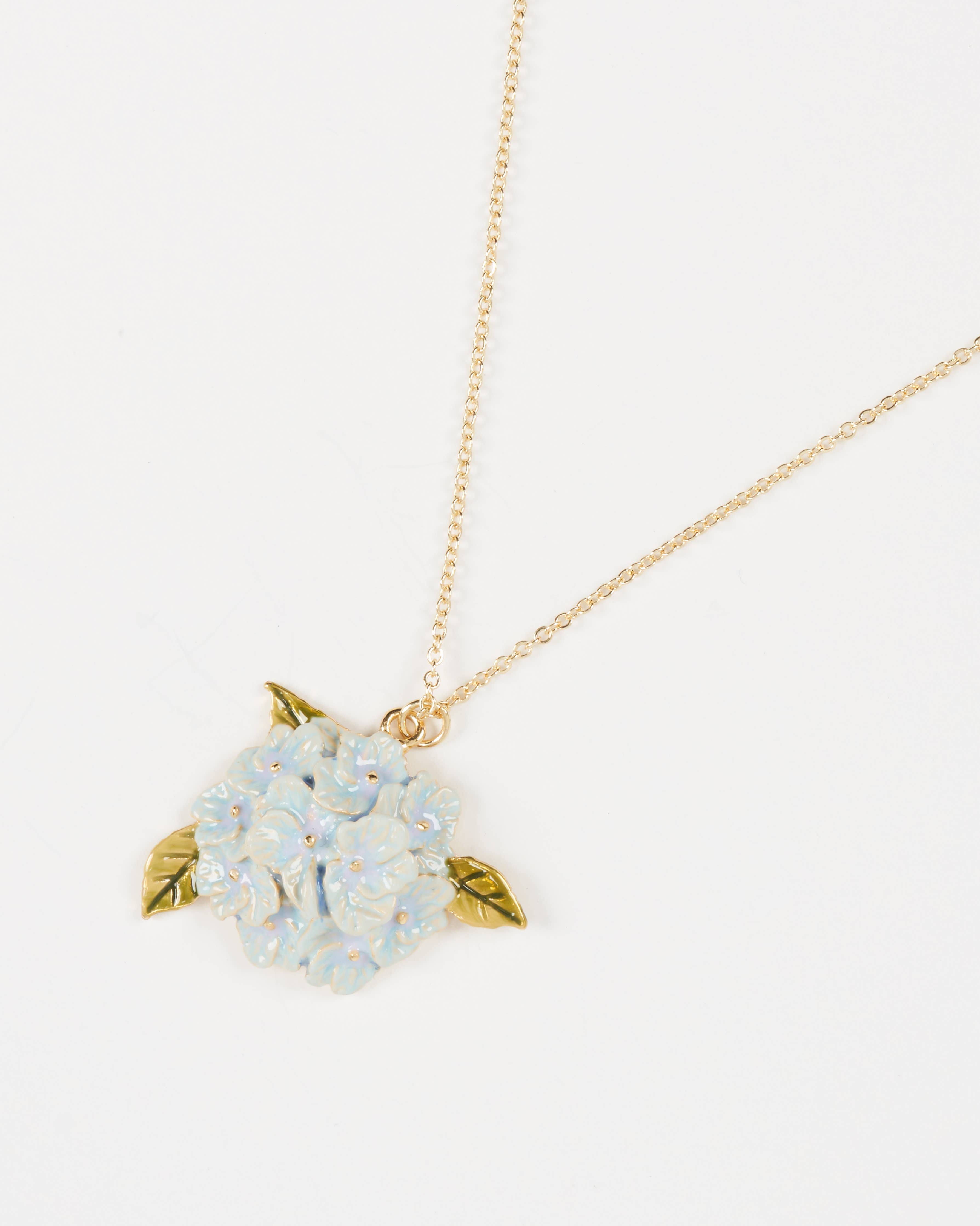 FABLE Hydrangea Necklace - Out of the Blue