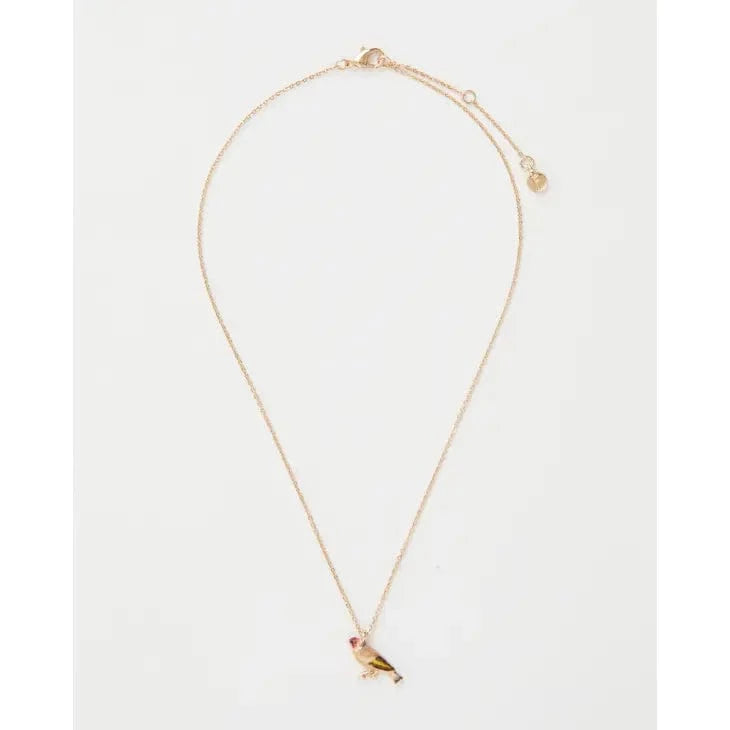 GoldFinch Necklace - Out of the Blue
